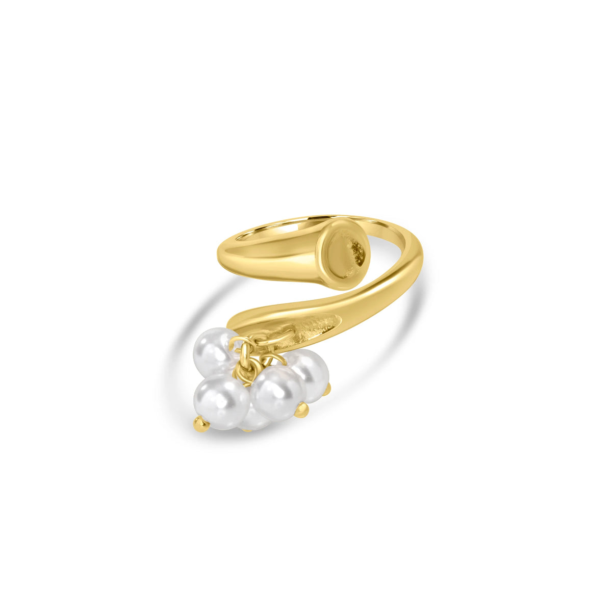 Timeless pearl ring