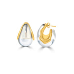Load image into Gallery viewer, Flowing Glacier Crystal Studs