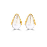 Load image into Gallery viewer, Flowing Glacier Crystal Studs