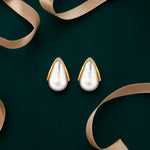 Load image into Gallery viewer, Flowing Glacier Crystal Studs