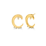 Load image into Gallery viewer, Selene Curve Earrings