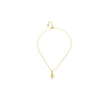 Load image into Gallery viewer, Crystal hand pendant (white)