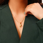 Load image into Gallery viewer, Crystal hand pendant (white)