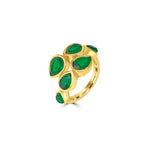 Load image into Gallery viewer, Emerald Bloom Ring
