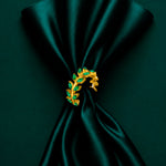 Load image into Gallery viewer, Green Leaf Ring

