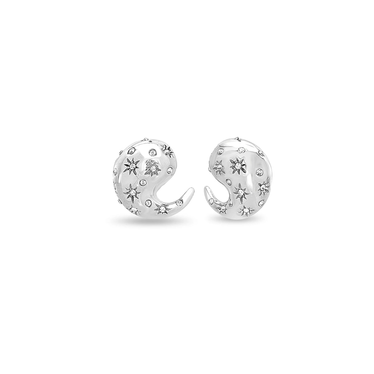Dolphin drop earrings