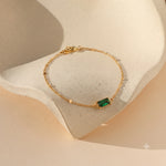 Load image into Gallery viewer, Emerald Royale Bracelet
