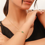 Load image into Gallery viewer, Emerald Royale Bracelet
