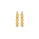 Load image into Gallery viewer, Half Pearl Hoop Earrings
