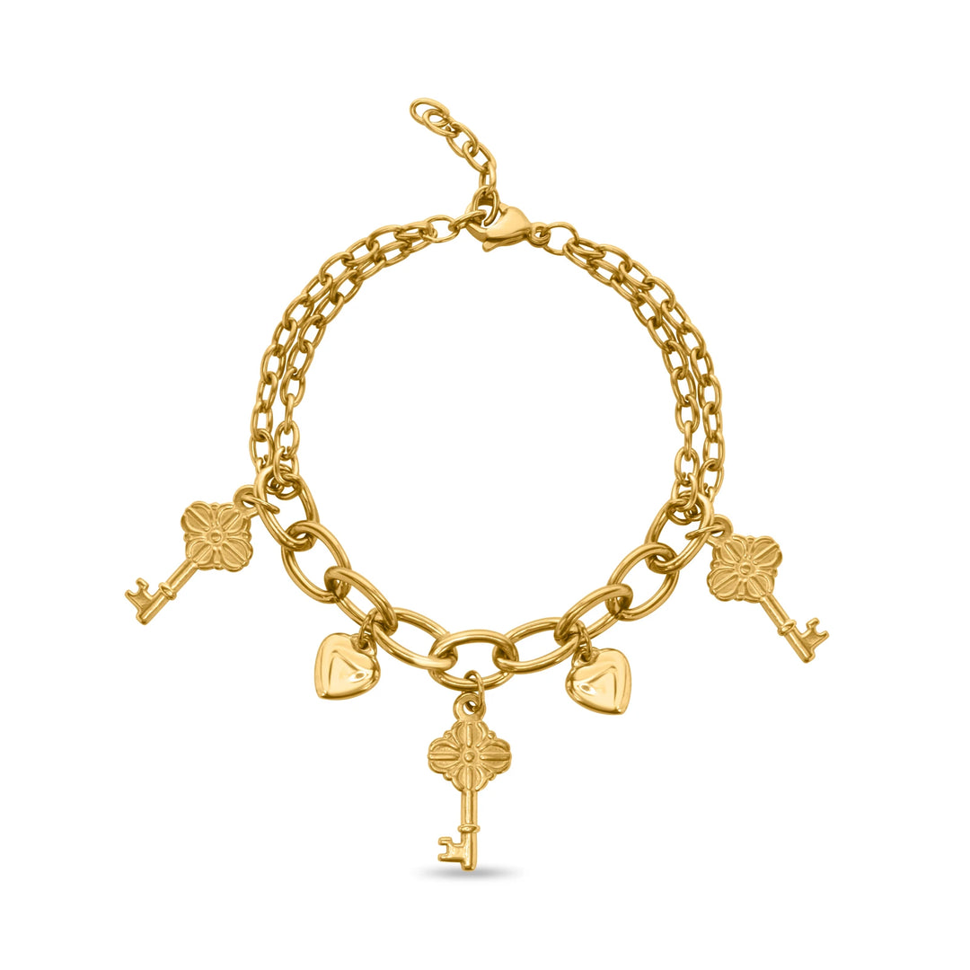 Key to My Heart Bracelet