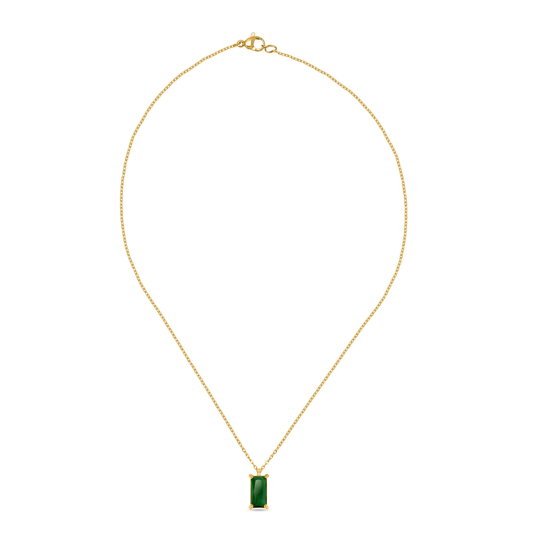Green Gemstone Necklace