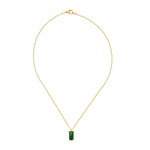 Load image into Gallery viewer, Green Gemstone Necklace
