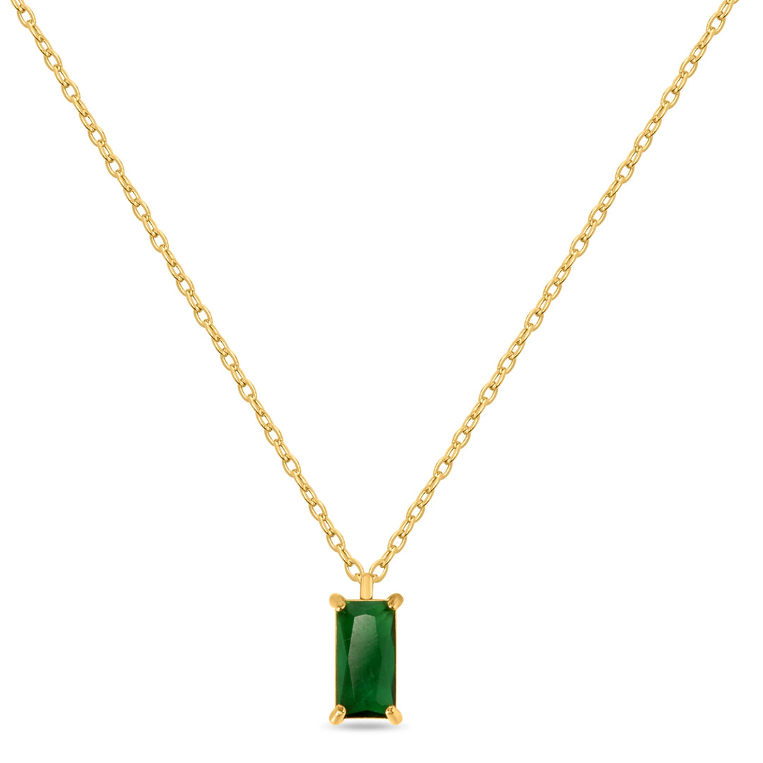 Green Gemstone Necklace