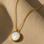 Load image into Gallery viewer, White crystal pendant

