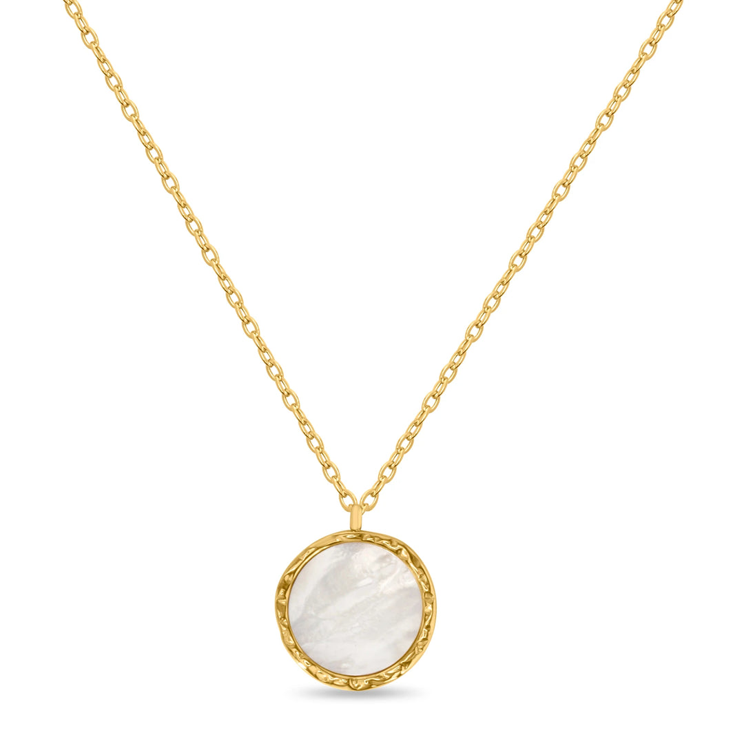 White crystal pendant