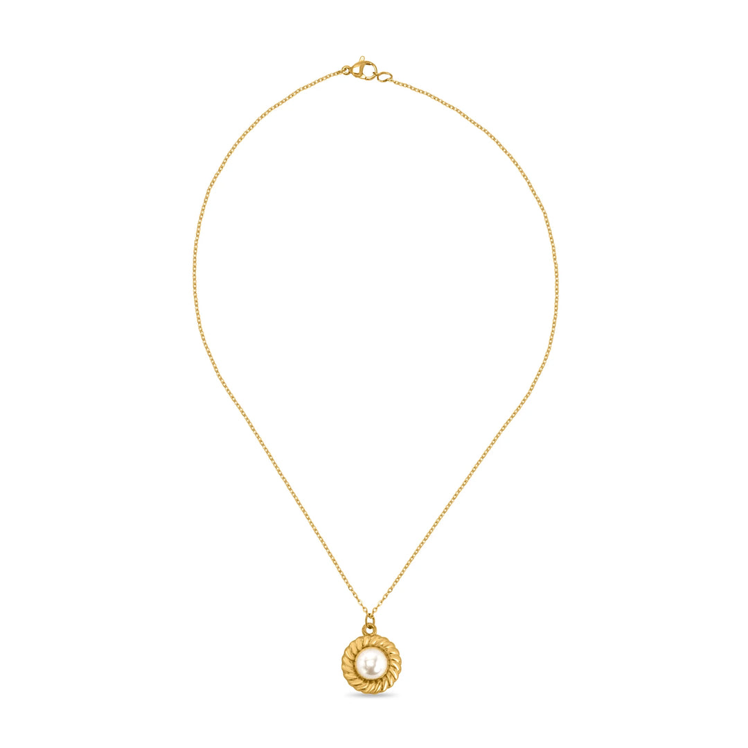 Cultured pearl pendant