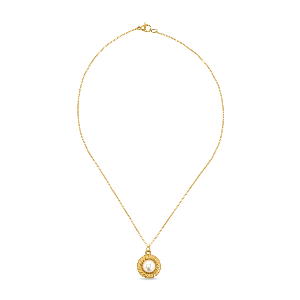 Cultured pearl pendant