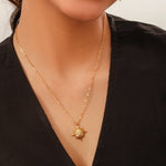 Load image into Gallery viewer, Diamond spike necklace
