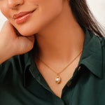 Load image into Gallery viewer, Pearl stone necklace
