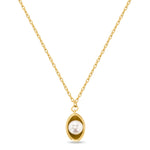 Load image into Gallery viewer, Pearl stone necklace
