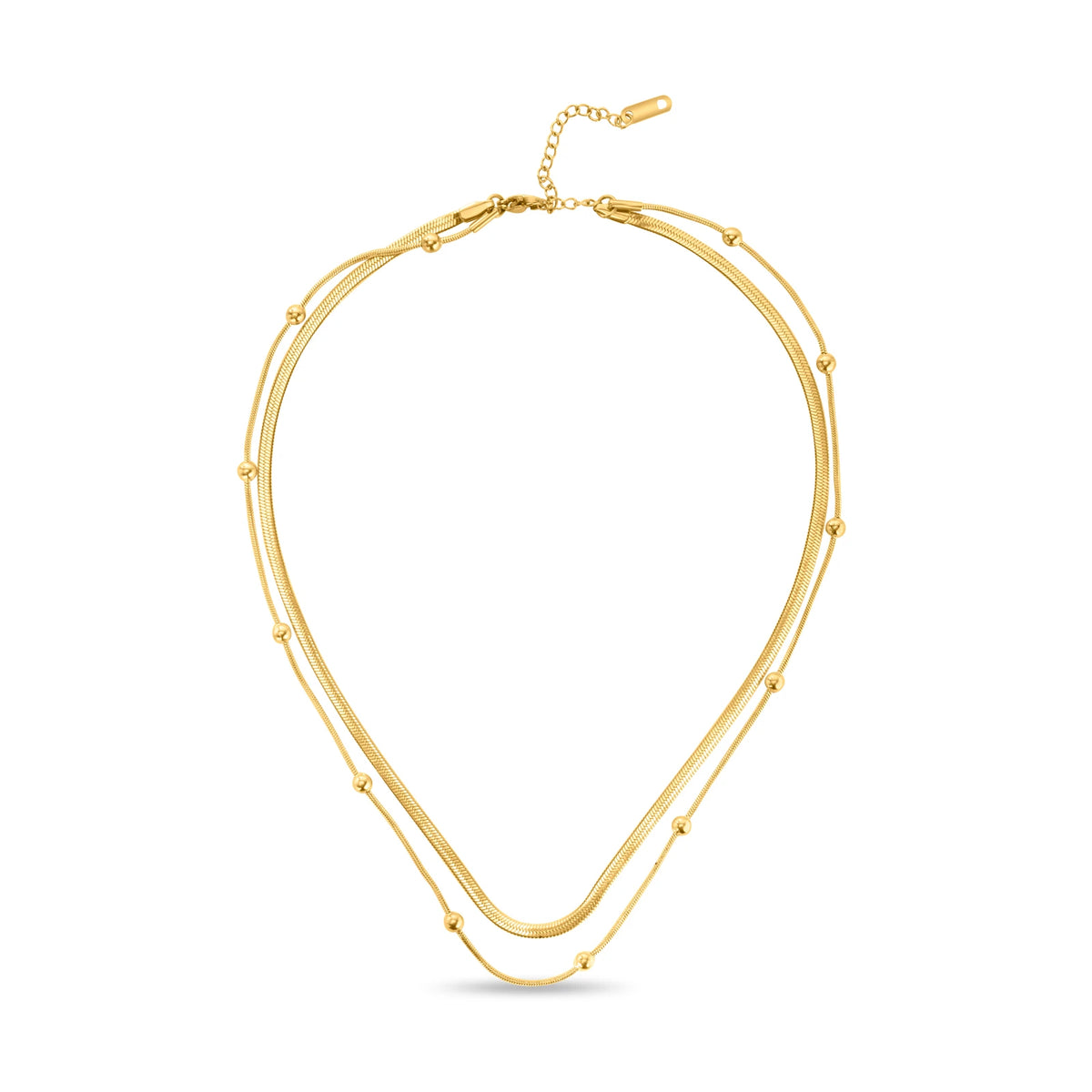 Formal layered pendant