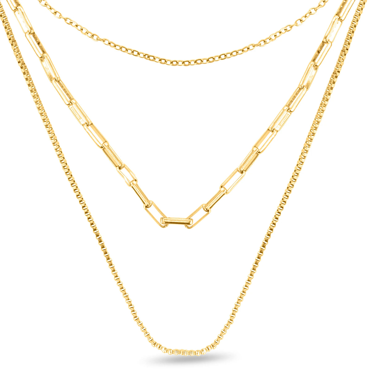 Triple   layer necklace