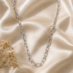 Load image into Gallery viewer, Silver chain necklace
