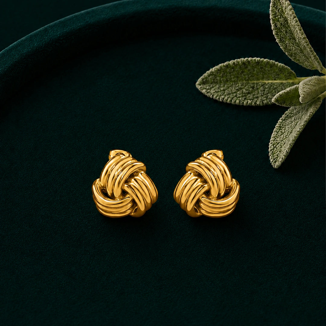 Knotted Studs.