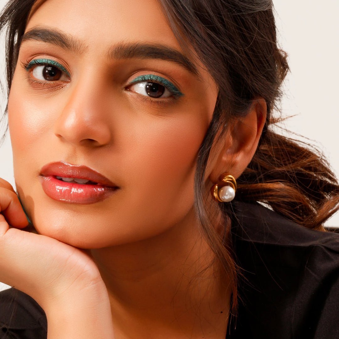 Pearl Orbit Earrings