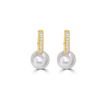 Load image into Gallery viewer, Pearl Dangle Earrings
