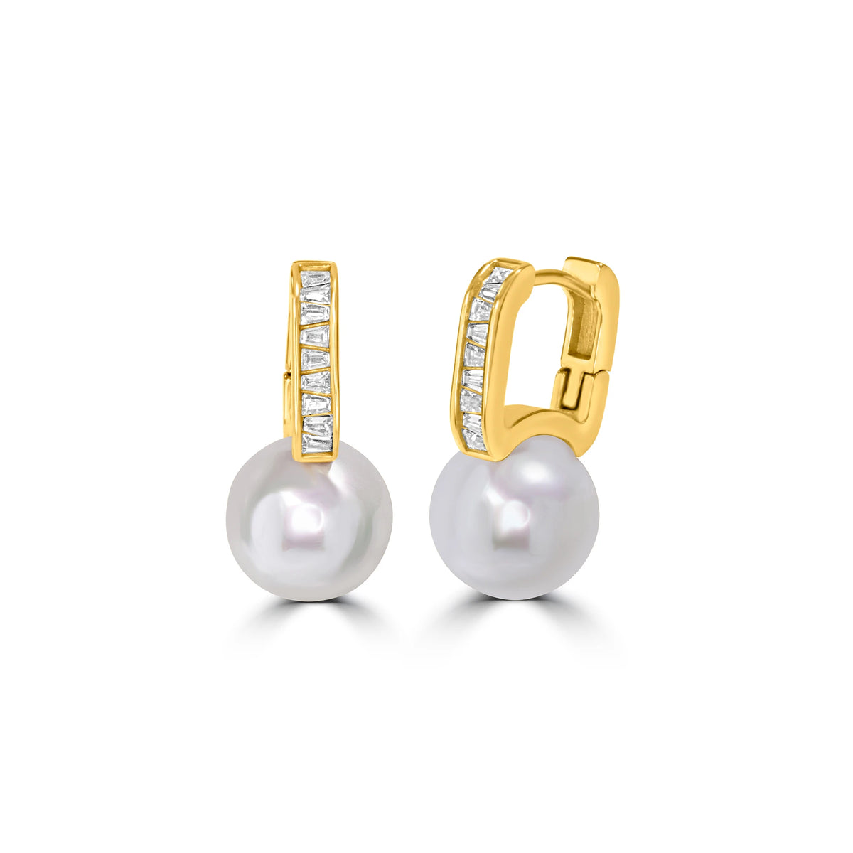Pearl dangle earrings