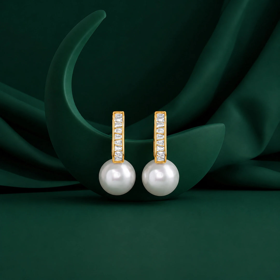 Pearl Dangle Earrings