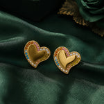 Load image into Gallery viewer, Candy Heart Multi-Color Earrings
