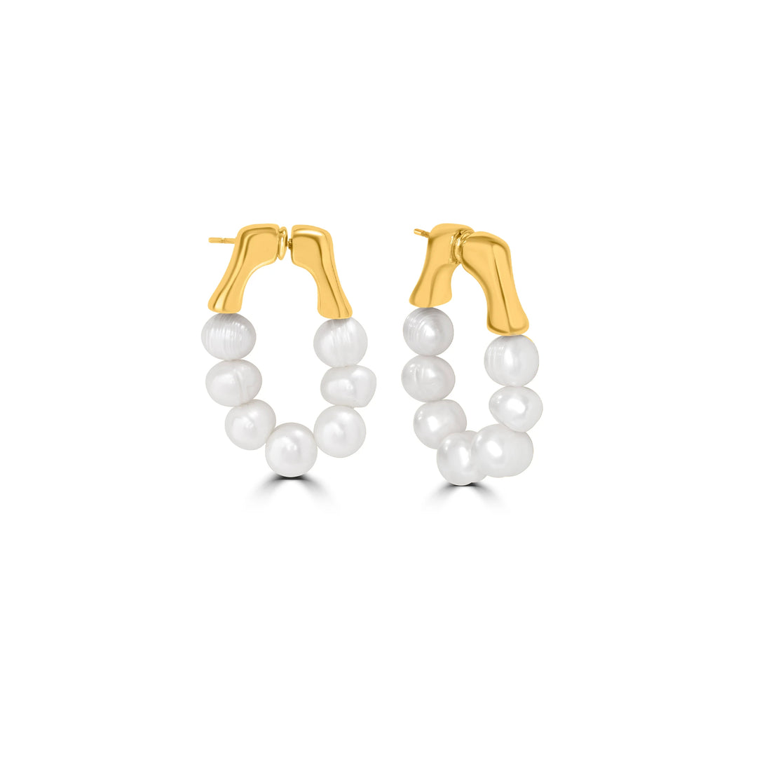 Aurora Pearl Drift Hoops