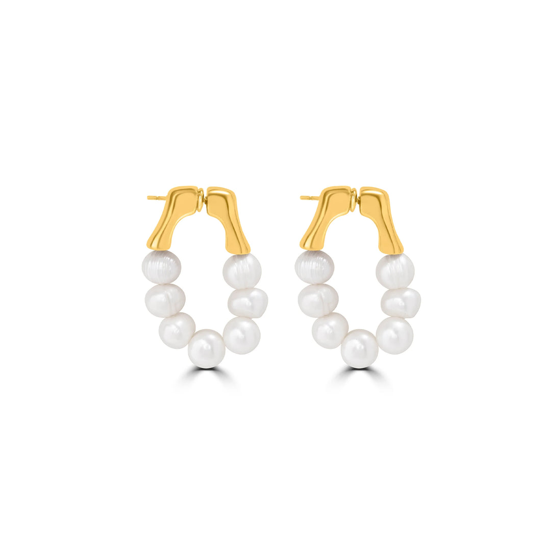 Aurora Pearl Drift Hoops