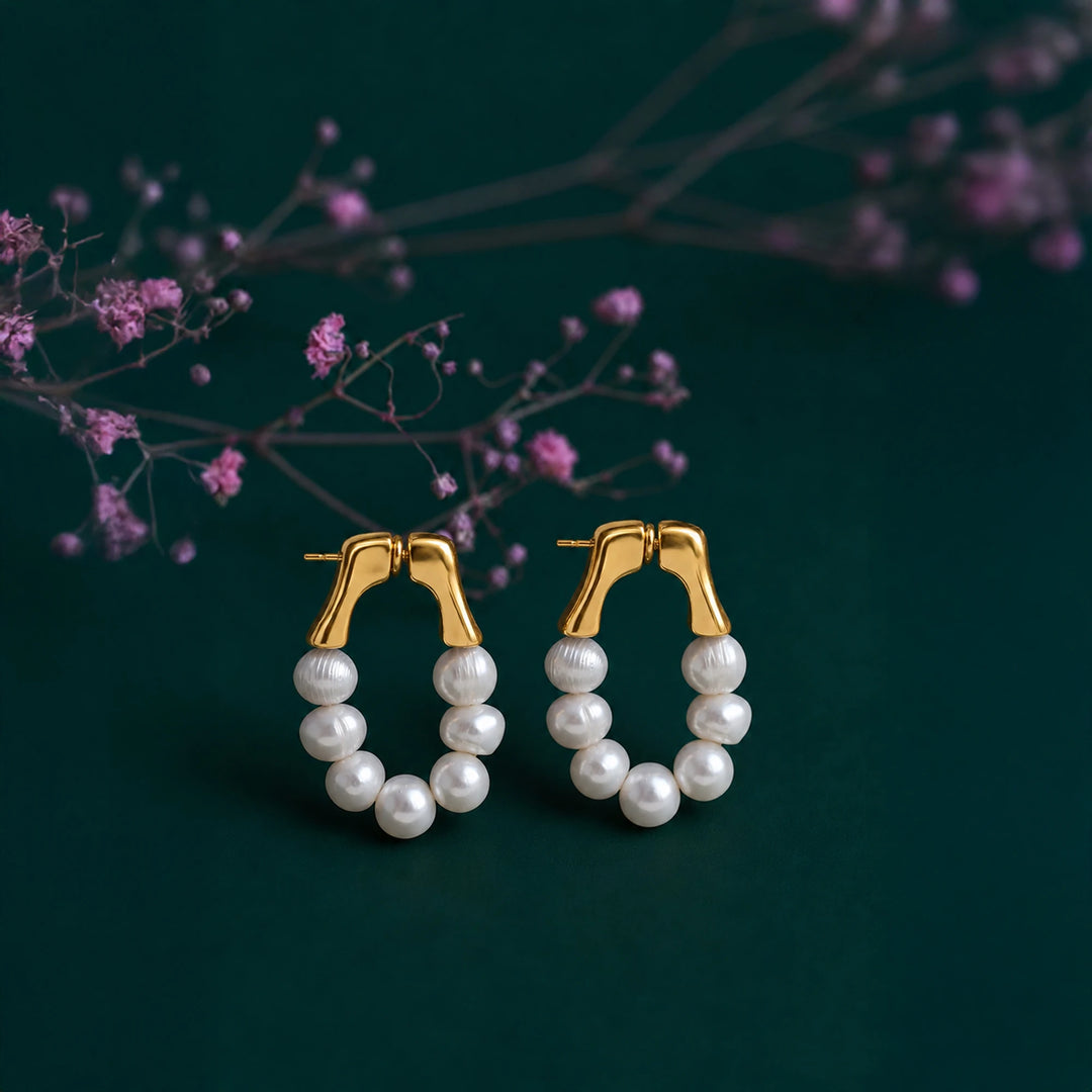 Aurora Pearl Drift Hoops