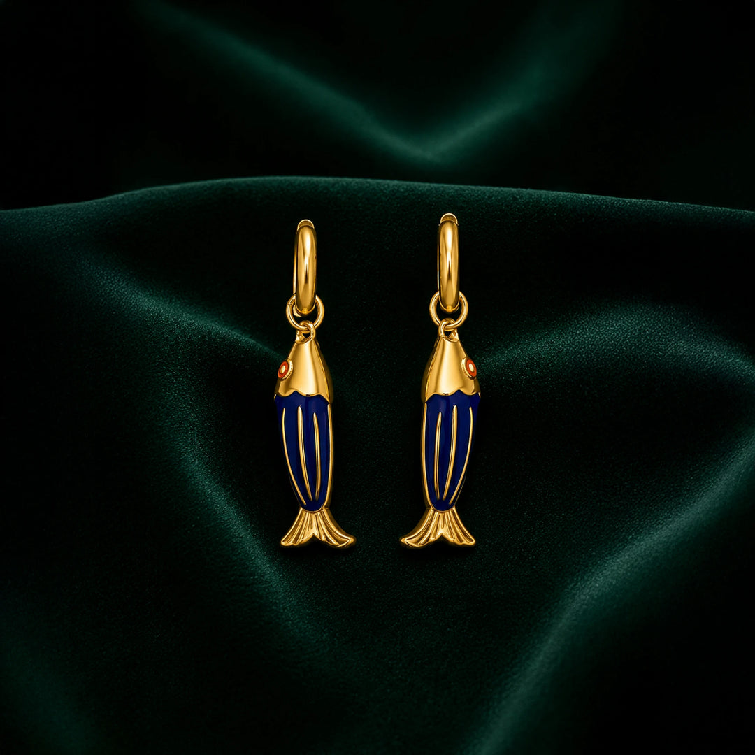Fish Stud Earrings