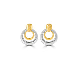 Load image into Gallery viewer, Bicolor Hoop Earrings
