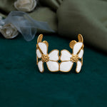Load image into Gallery viewer, Floral Cuff Bracelet
