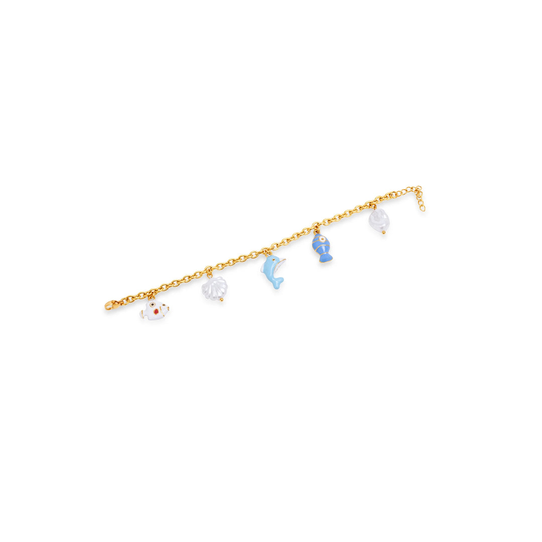 Ocean Whisper Charm Bracelets