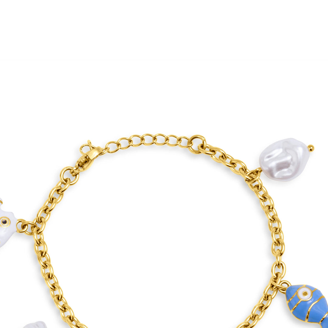Ocean Whisper Charm Bracelets