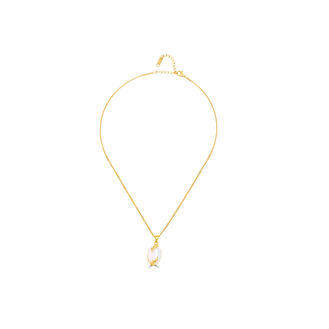 Gold Leaf Pendant