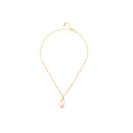Load image into Gallery viewer, Gold Leaf Pendant

