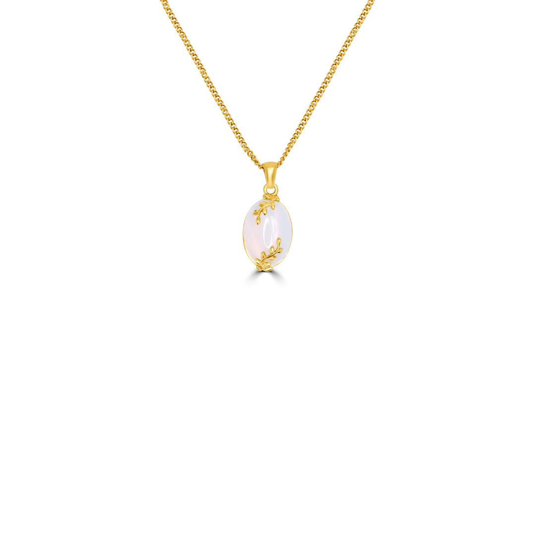 Gold Leaf Pendant