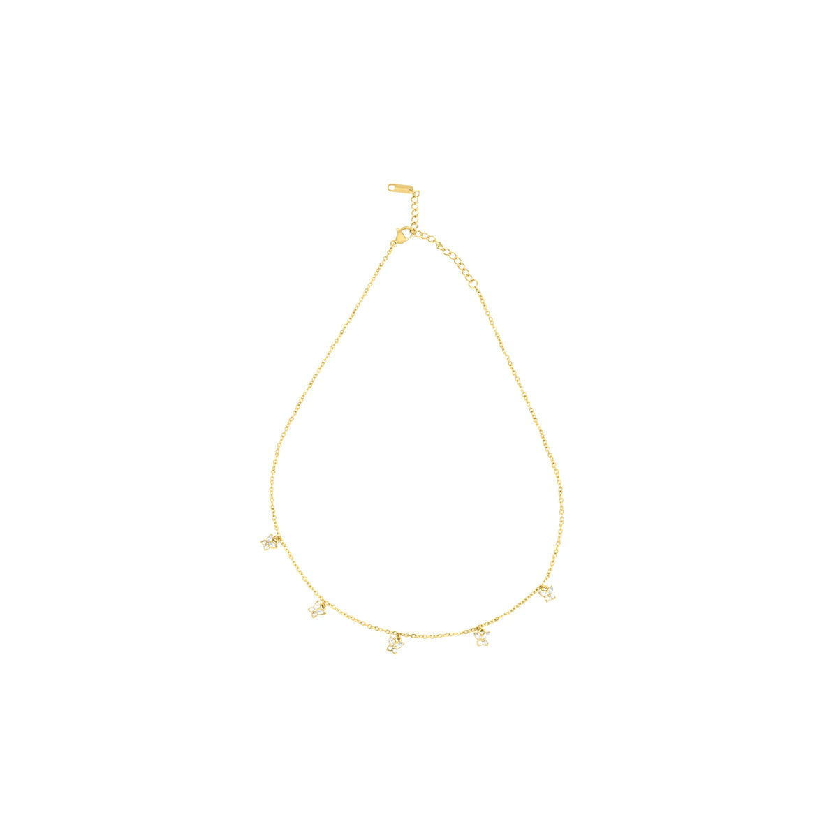 Butterfly charm necklace
