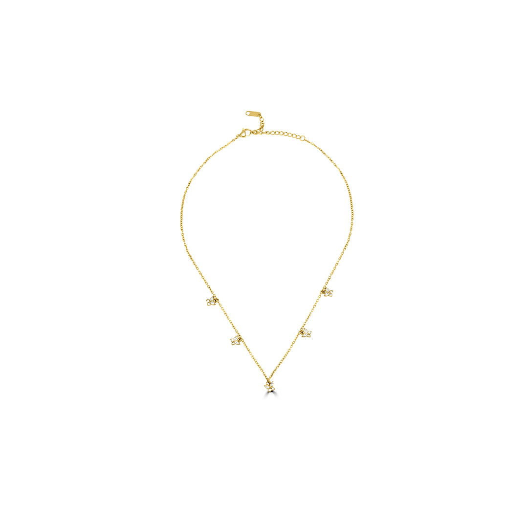 Butterfly charm necklace