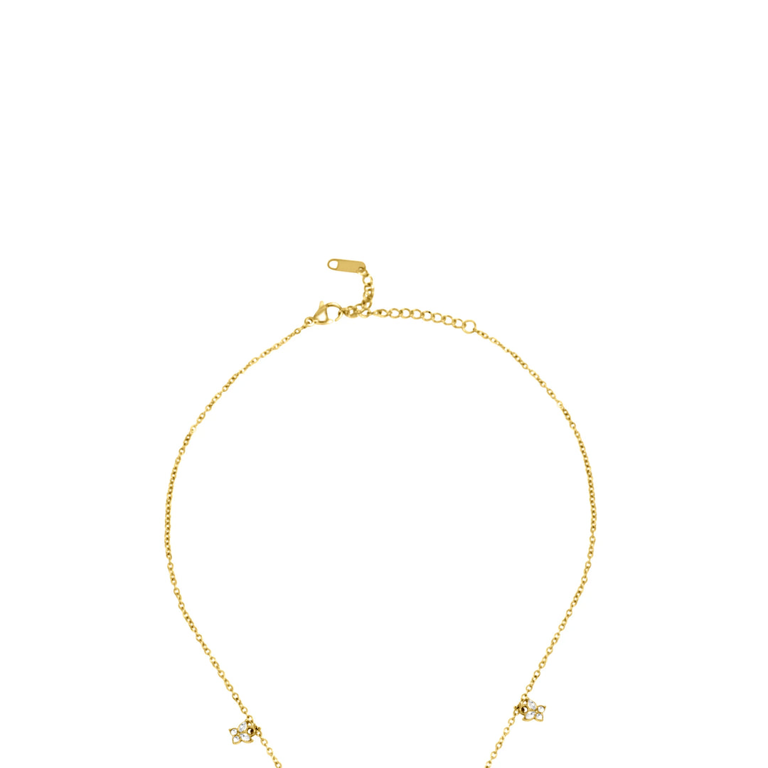 Butterfly charm necklace
