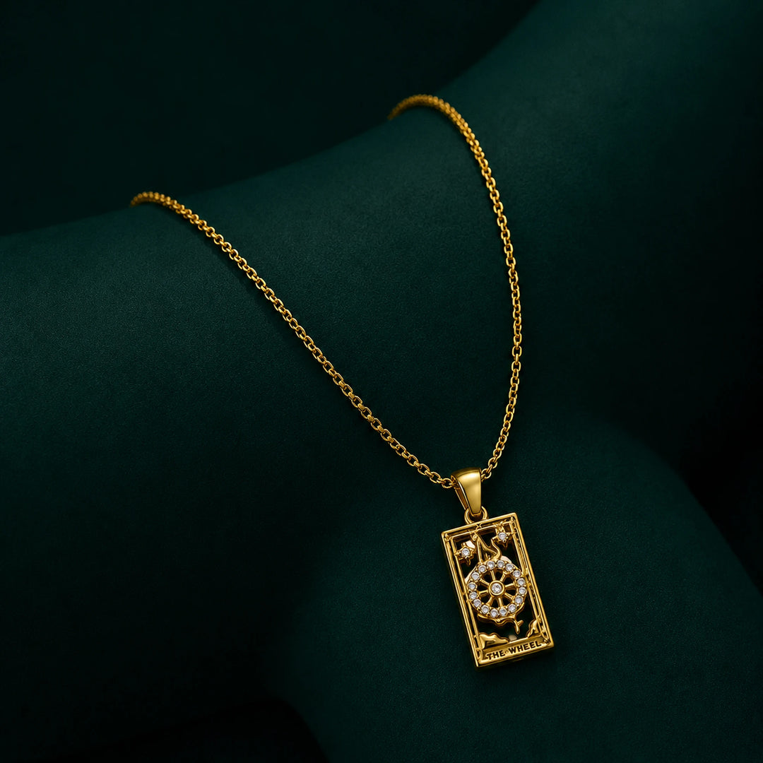 Crystal bar pendant