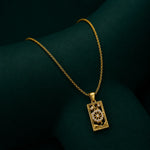 Load image into Gallery viewer, Crystal bar pendant
