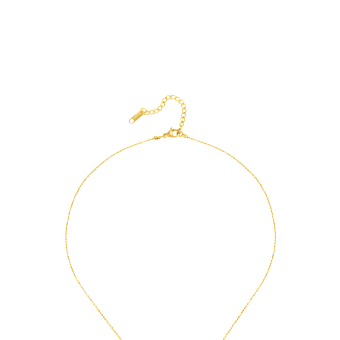 cage pearl pendant necklace